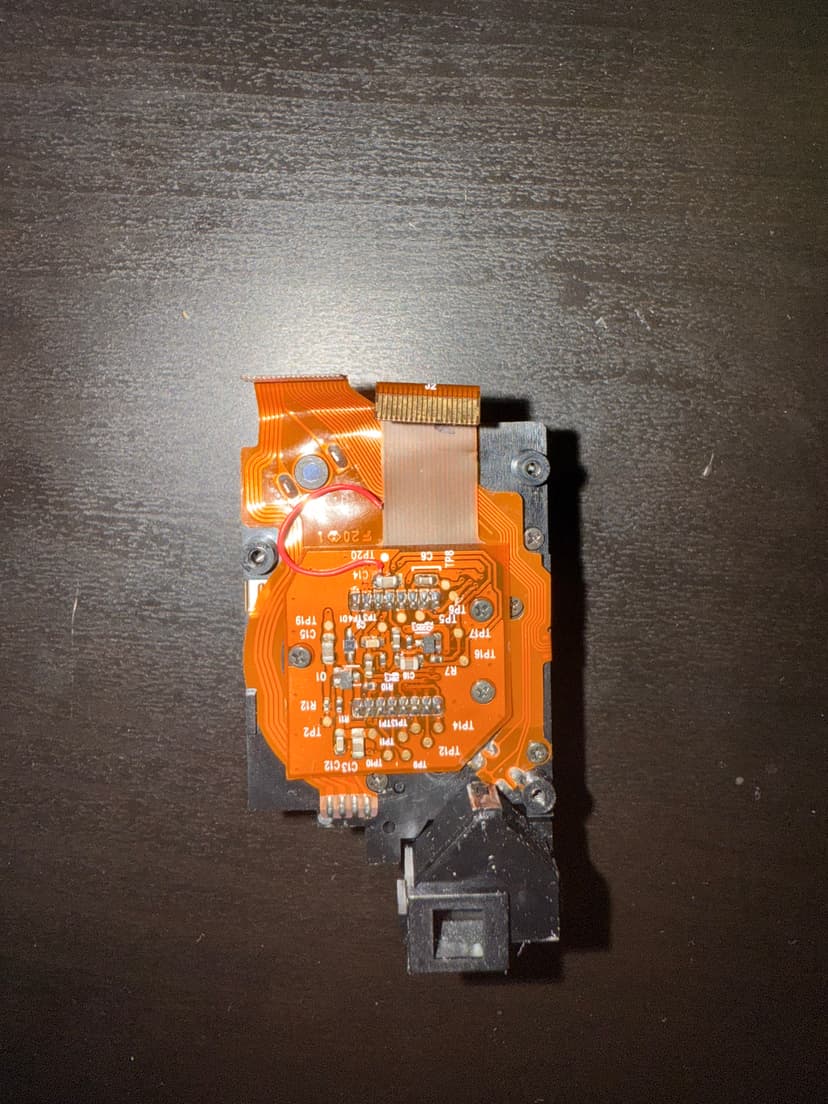 Camera sensor and PCB front look