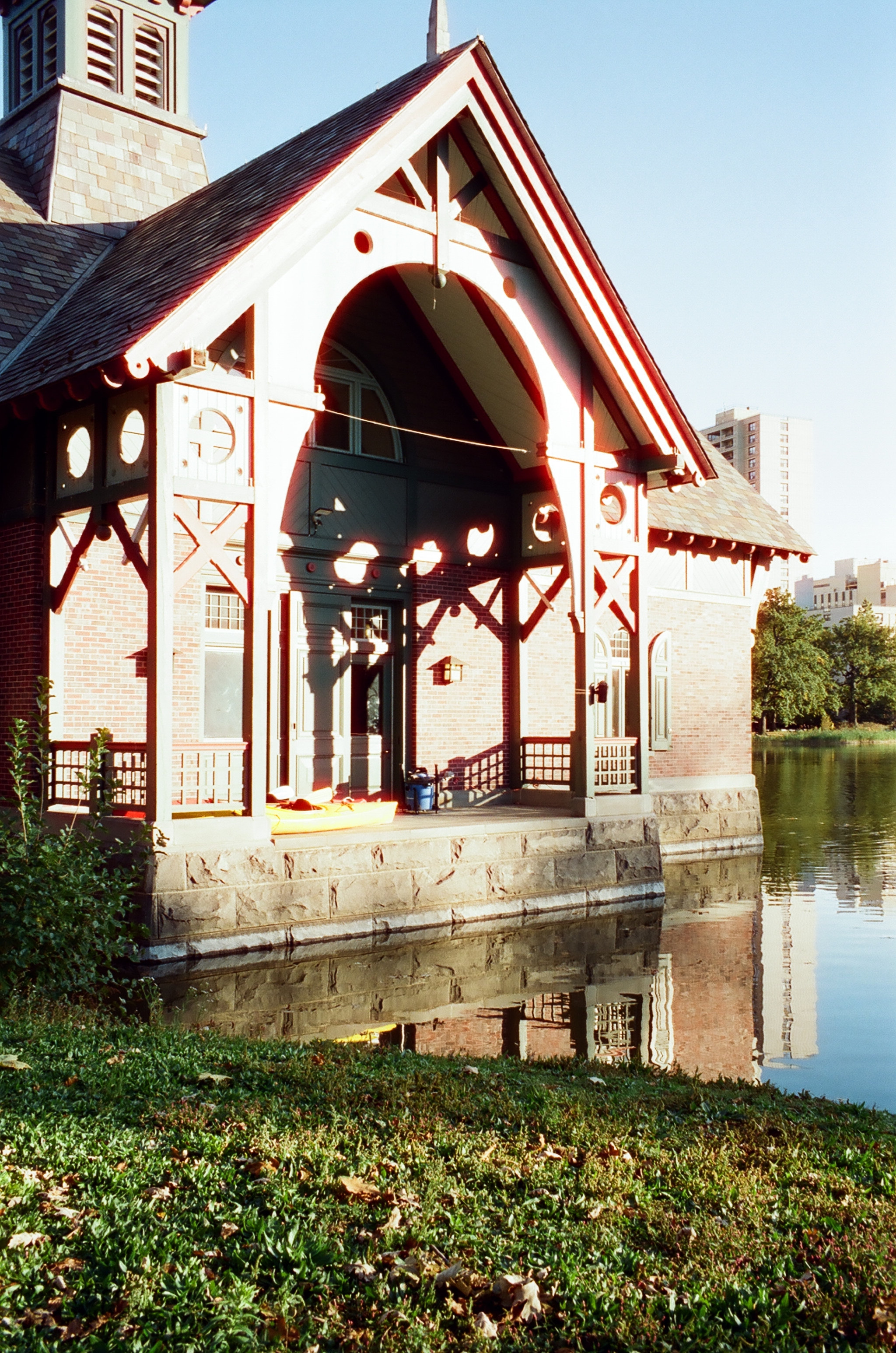 Lake house Central park